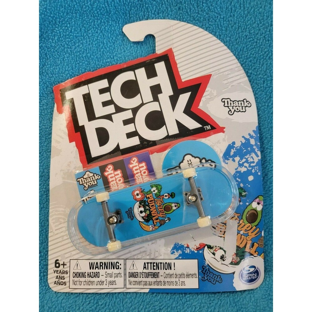 TECH DECK Thank You Skateboards TOREY PUDWILL Fingerboard ULTRA RARE Spin Master